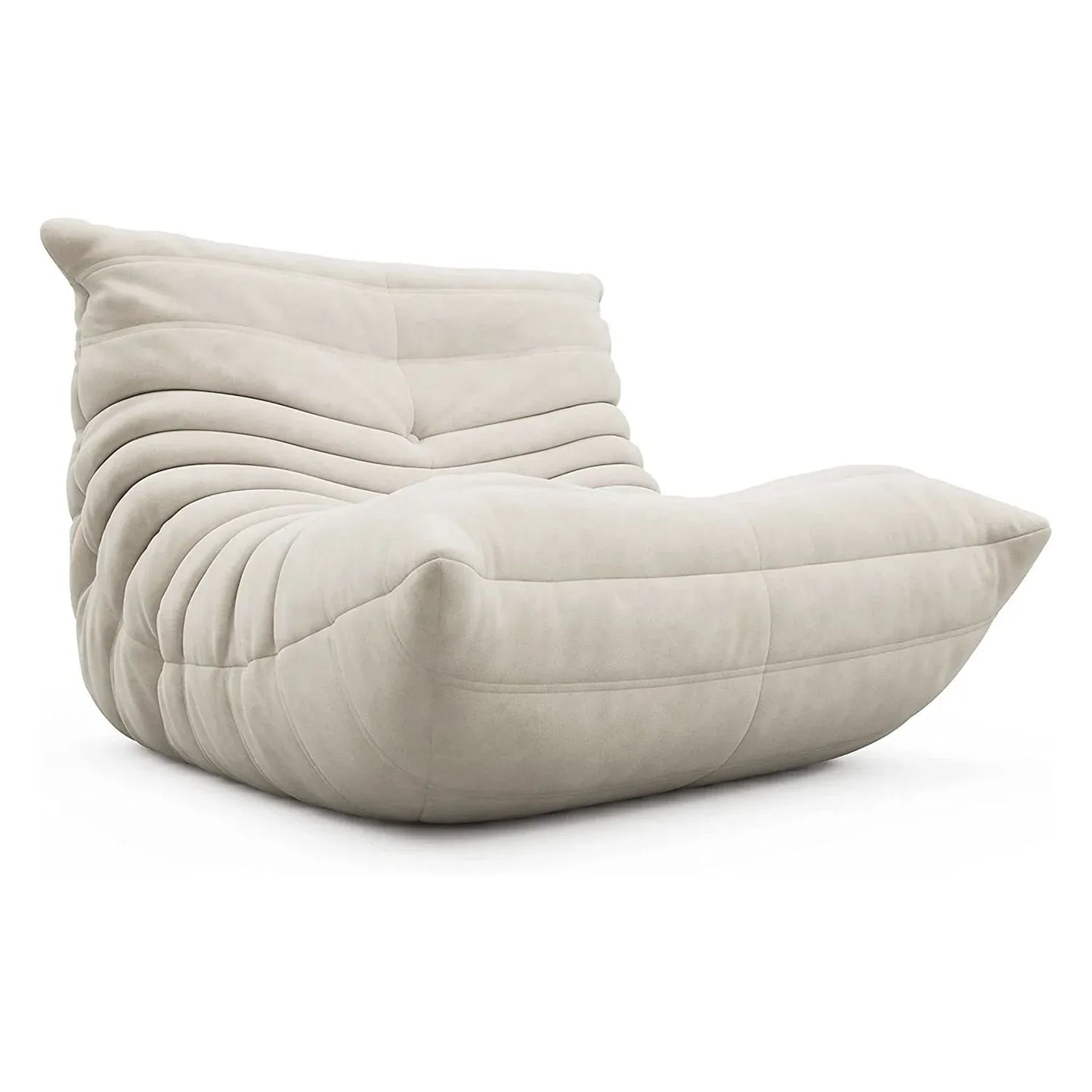 Caterpillar Lazy Suede Chair